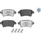 Meyle Bremsbelagsatz, Scheibenbremse MEYLE-PD: Advanced performance and design 025 236 6916/PD