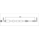 Metzger | Bremsschlauch | 4112074
