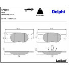 Delphi Bremsbelagsatz, Scheibenbremse LP1385