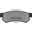 Textar | Bremsbelagsatz, Scheibenbremse | 2523201