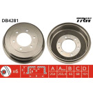 TRW | Bremstrommel | DB4281