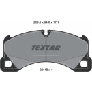 Textar | Bremsbelagsatz, Scheibenbremse | 2214801