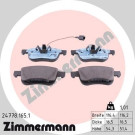 24778.165.1 Bremsbelagsatz, Scheibenbremse