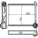 Mahle Wärmetauscher, Innenraumheizung BEHR AH 264 000S