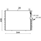 AC 357 000S Kondensator, Klimaanlage BEHR AC 357 000S Kondensator, Klimaanlage BEHR