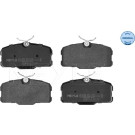 Meyle Bremsbelagsatz, Scheibenbremse MEYLE-ORIGINAL: True to OE 025 207 5118