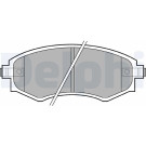 Delphi | Bremsbelagsatz, Scheibenbremse | LP606