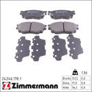 24246.170.1 Bremsbelagsatz, Scheibenbremse