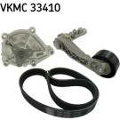 VKMC 33410 Wasserpumpe + Keilrippenriemensatz