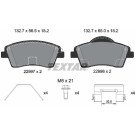 Textar Bremsbelagsatz, Scheibenbremse Q+ 2299701 Textar Bremsbelagsatz, Scheibenbremse Q+ 2299701