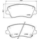 Brembo | Bremsbelagsatz, Scheibenbremse | P 30 123