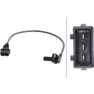 Hella | Drehzahlsensor, Automatikgetriebe | 6PU 009 145-041