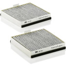 MANN-FILTER CUK 1931-2 Innenraumfilter, Aktivkohlefilter