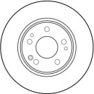 DF1581 Bremsscheibe DF1581 Bremsscheibe