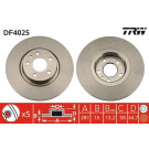 TRW | Bremsscheibe | DF4025