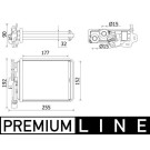 Mahle | Wärmetauscher, Innenraumheizung | AH 38 000P