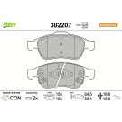 Valeo Bremsbelagsatz, Scheibenbremse ESSENTIAL 302207