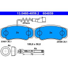 13.0460-4859.2 Bremsbelagsatz, Scheibenbremse