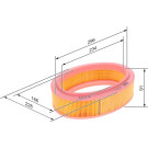 BOSCH 1 457 433 311 Luftfilter