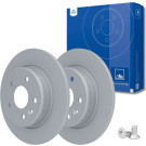 ATE 24.0110-0404.1 Bremsscheibe Ø264mm, 5x105,0, voll, beschichtet, mit Schrauben