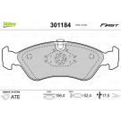Valeo | Bremsbelagsatz, Scheibenbremse | 301184
