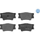 Meyle | Bremsbelagsatz, Scheibenbremse | 025 243 3815