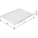 BOSCH 1 987 435 049 Innenraumfilter