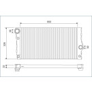 701123 Kühler, Motorkühlung