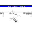 ATE | Seilzug, Feststellbremse | 24.3727-0678.2