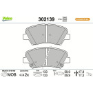 302139 Bremsbelagsatz, Scheibenbremse ESSENTIAL