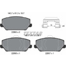 Textar Bremsbelagsatz, Scheibenbremse Q+ 2285501 Textar Bremsbelagsatz, Scheibenbremse Q+ 2285501