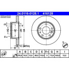 24.0116-0128.1 Bremsscheibe 24.0116-0128.1 Bremsscheibe