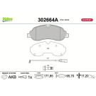 Valeo | Bremsbelagsatz, Scheibenbremse | 302664A