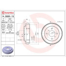 Brembo | Bremstrommel | 14.D635.10