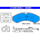 13.0460-4860.2 Bremsbelagsatz, Scheibenbremse