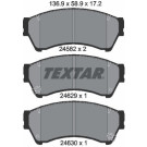 Textar | Bremsbelagsatz, Scheibenbremse | 2458202