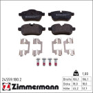 Zimmermann Bremsbelagsatz, Scheibenbremse 24559.180.2