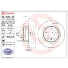 Brembo | Bremsscheibe | 08.A205.11