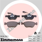 21636.190.1 Bremsbelagsatz, Scheibenbremse