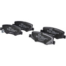 Delphi | Bremsbelagsatz, Scheibenbremse | LP2172