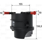 Valeo | Kraftstofffilter | 587571
