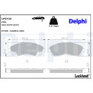 Delphi | Bremsbelagsatz, Scheibenbremse | LP2716 Delphi | Bremsbelagsatz, Scheibenbremse | LP2716