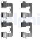 Delphi LX0539 Zubehörsatz, Scheibenbremsbelag