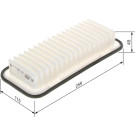 BOSCH 1 457 433 971 Luftfilter