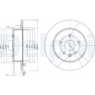 Delphi | Bremsscheibe | BG3907