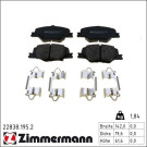 Zimmermann Bremsbelagsatz, Scheibenbremse 22838.195.2