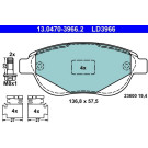 13.0470-3966.2 Bremsbelagsatz, Scheibenbremse ATE Ceramic