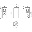 AVE 146 000P Expansionsventil, Klimaanlage BEHR *** PREMIUM LINE ***