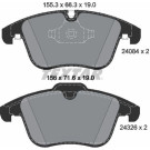 Textar Bremsbelagsatz, Scheibenbremse Q+ 2408401 Textar Bremsbelagsatz, Scheibenbremse Q+ 2408401