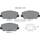 Textar Bremsbelagsatz, Scheibenbremse Q+ 2272001